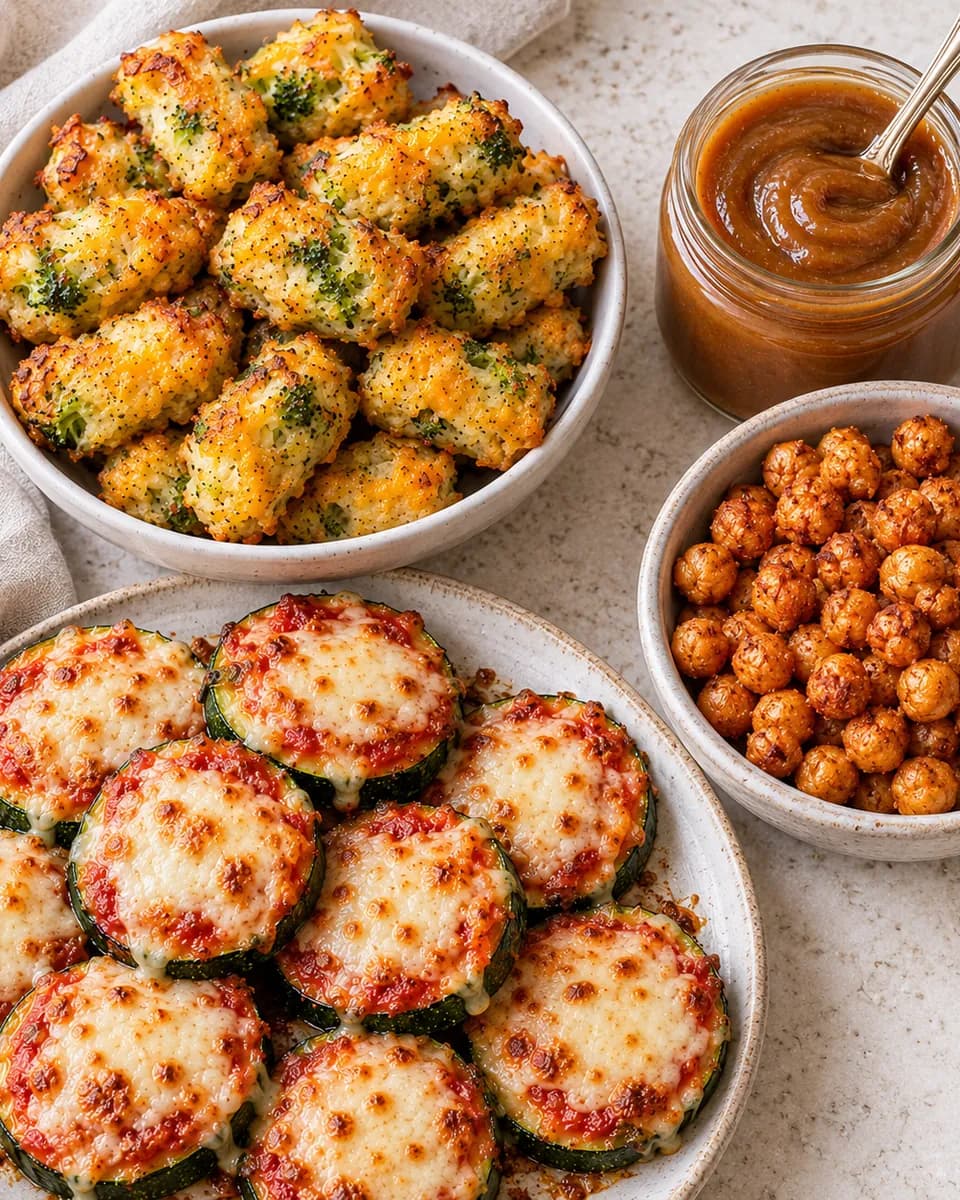 Snacks and dips from the cookbook